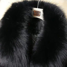 Load image into Gallery viewer, Fox Fur Rex Rabbit Fur Coat Medium Length Women&#39;s