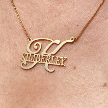 Load image into Gallery viewer, Customize This Unique Style  Name Necklaces Pendants