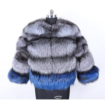 Load image into Gallery viewer, Real fox fur Natural Fur Vest Short Luxury coat