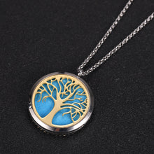 Load image into Gallery viewer, Customize This Family Tree Of Life Aroma Necklace