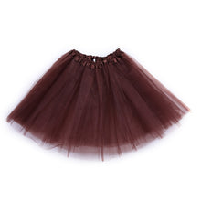 Load image into Gallery viewer, Vintage Tulle Skirt Short Tutu Mini Skirts Ballet Ball Gown Mini skirt